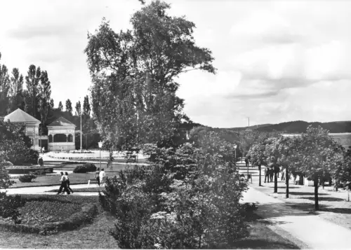AK, Ostseebad Göhren Rügen, Kurpark, 1964