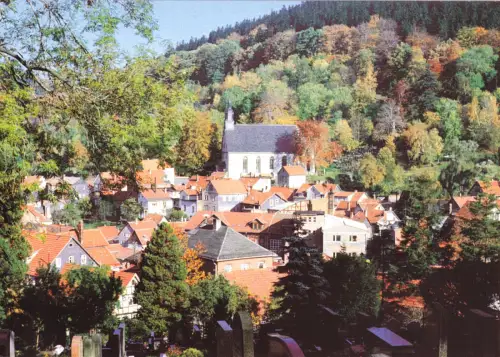 AK, Ruhla Tür., Teilansicht, um 1991