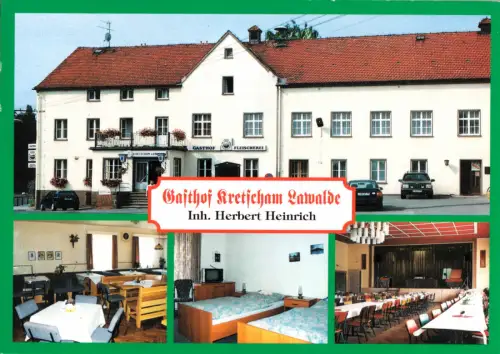 AK, Lawalde Oberlausitz, Kretscham Lawalde, vier Abb., 2001