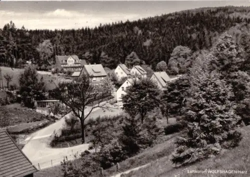 AK, Wolfshagen Harz, Teilansicht, 1973