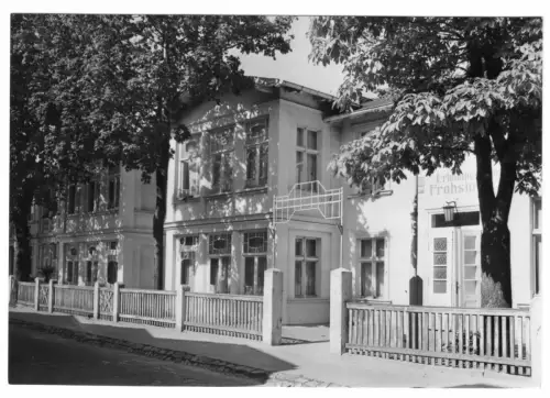 AK, Seebad Ahlbeck, Usedom, FDGB-Erholungsheim "Frohsinn", 1969