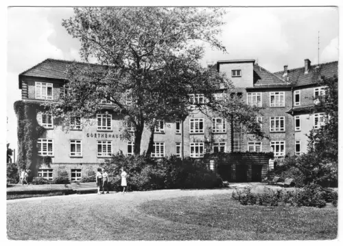 AK, Bad Wilsnack, Goethehaus, Version 1, 1980