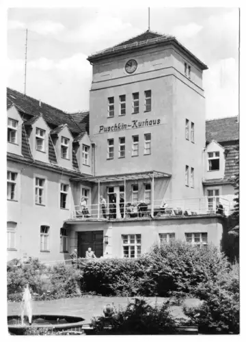 AK, Bad Wilsnack, Puschkin-Kurhaus, Version 2, 1978