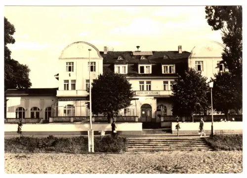 AK,  Schwerin Zippendorf, HOG "Hotel am Strand", 1969