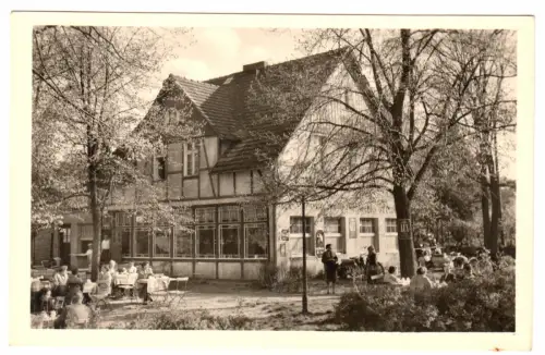 AK, Berlin Wannsee, Café und Restaurant "Zum alten Albrechts Teerofen", 1960