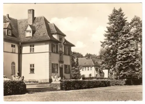 AK, Seeheilbad Graal-Müritz, Sanatorium R. Assmann, Hauptgebäude, Vers. 2, 1968