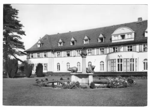 AK, Seeheilbad Graal-Müritz, Sanatorium R. Assmann, Hauptgebäude, Vers. 3, 1969