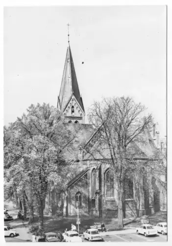AK, Rostock Warnemünde, Kirche, 1972