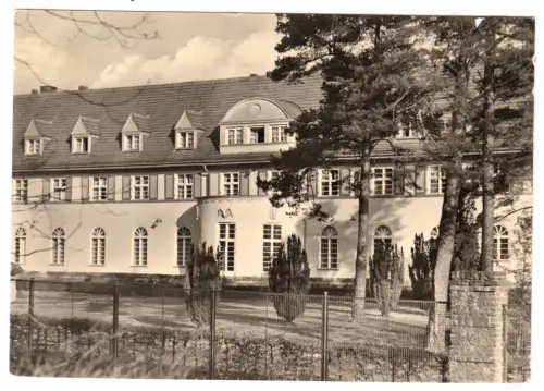AK, Seeheilbad Graal-Müritz, Sanatorium R. Assmann, Hauptgebäude, Vers. 2, 1965