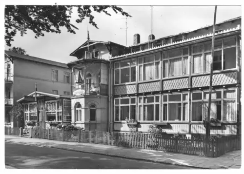 AK, Seeheilbad Graal-Müritz, Haus Köhler, 1968