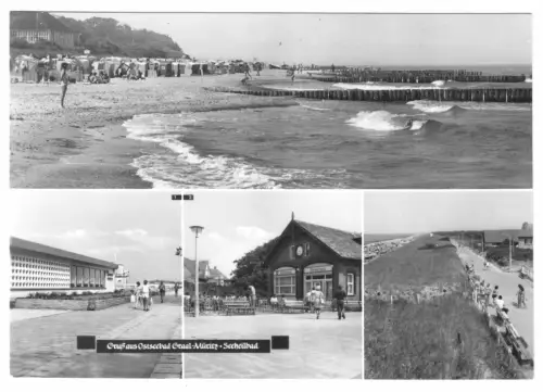 AK, Seeheilbad Graal-Müritz, vier Abb., 1983