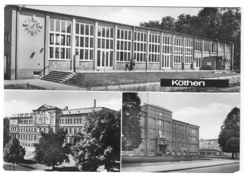 AK, Köthen Anh., Ingenieurschule für Chemische Technik, u.a. Klubhaus, 1970