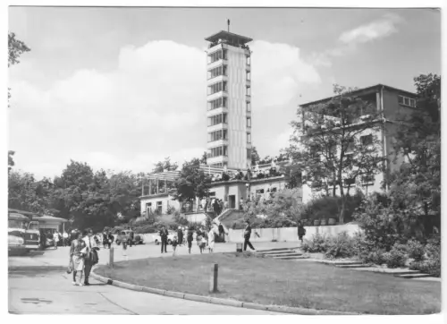 AK, Berlin Köpenick, Müggelturm, belebt, 1965