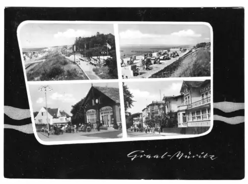 AK, Seeheilbad Graal-Müritz, vier Abb., gestaltet, 1964