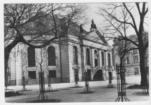 AK, Berlin Mitte, Französische Friedrichstadtkirche, 1985