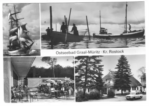 AK, Seeheilbad Graal-Müritz, fünf Abb., 1983