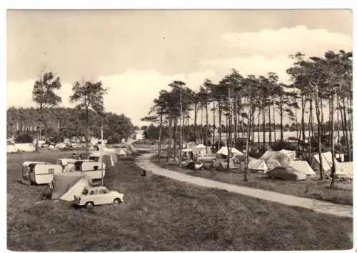 AK, Pepelow Kr. Bad Doberan, Zeltplatz, belebt, Version 1, 1967