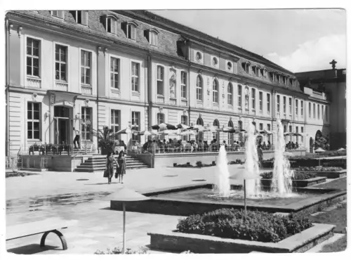 AK, Berlin Mitte, Opern-Café, belebt, 1966