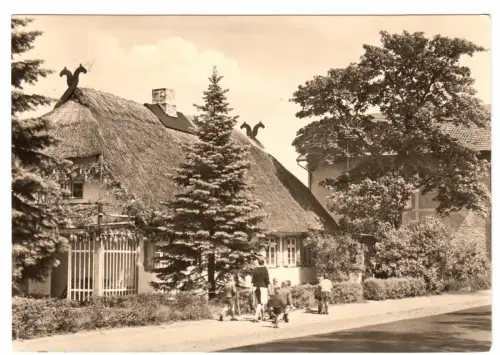 AK, Seeheilbad Graal-Müritz, Partie in der Karl-Marx-Str., 1967