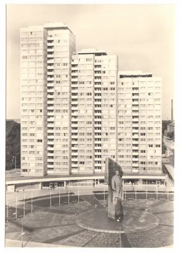 AK, Berlin Friedrichshain, Leninplatz, 1975