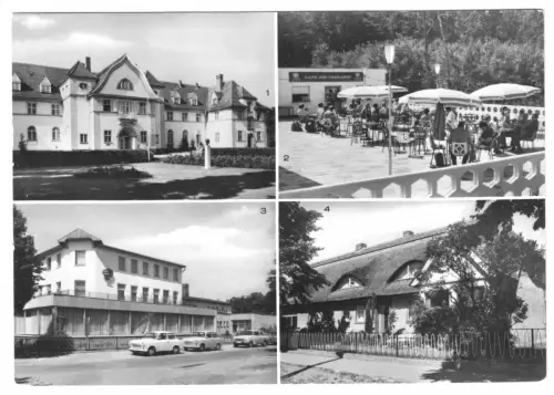 AK, Seeheilbad Graal-Müritz, vier Abb., 1984
