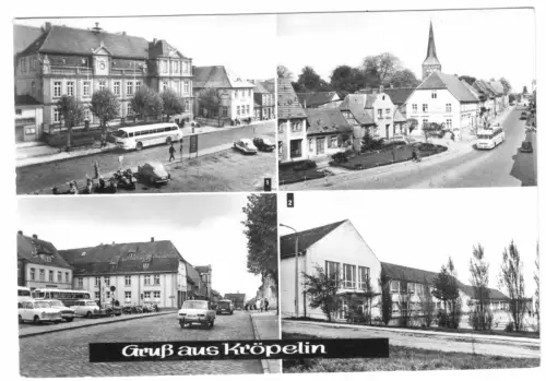 AK, Kröpelin Kr. Bad Doberan, vier Abb., 1983