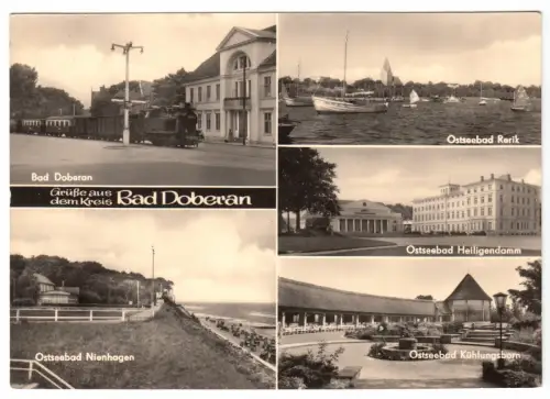 AK, Bad Doberan, fünf Abb. aus dem Kreis Bad Doberan, 1969