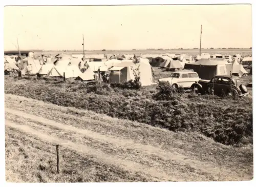 AK, Börgerende-Rethwisch Kr. Bad Doberan, Zeltplatz, belebt, 1967