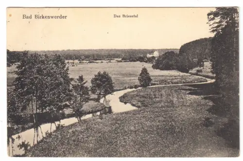 AK, Bad Birkenwerder b. Berlin, Partie im Briesetal, 1928