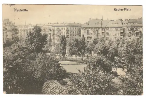 AK, Berlin Neukölln, Reuter-Platz, um 1912