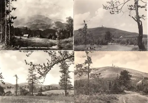 Posten von 52 versch. AK, Inselsberg Thür., 1950er bis 2000er