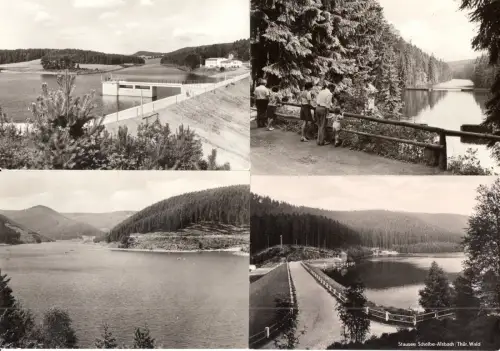 Posten von 13 versch. AK, Talsperren in Thüringen, 1960er bis 1980er