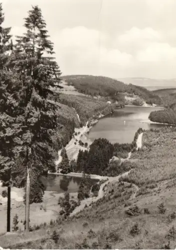 Posten von 13 versch. AK, Talsperren in Thüringen, 1960er bis 1980er