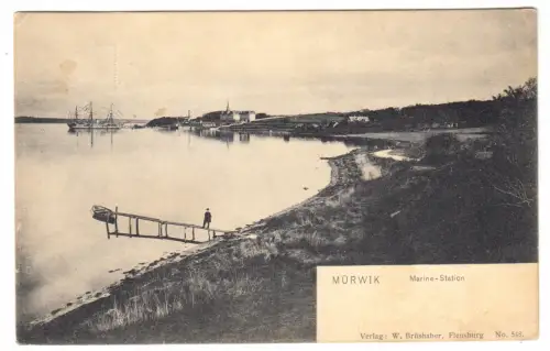 AK, Mürwik bei Flensburg, Marine-Station, 1906