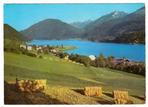 AK, Kärnten, Partie am Weißensee, 1981