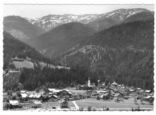 AK, Bad Lainach, Kärnten, Gesamtansicht, um 1960