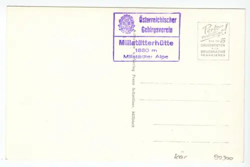AK, Laubendorf Kärnten, Millstätter Hütte, um 1956