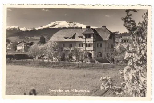 AK, Seeboden am Millstättersee, Kärnten, Villa, um 1955