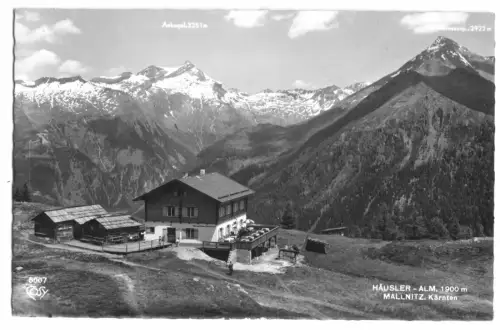 AK, Mallnitz, Kärnten, Häusler-Alm, 1964