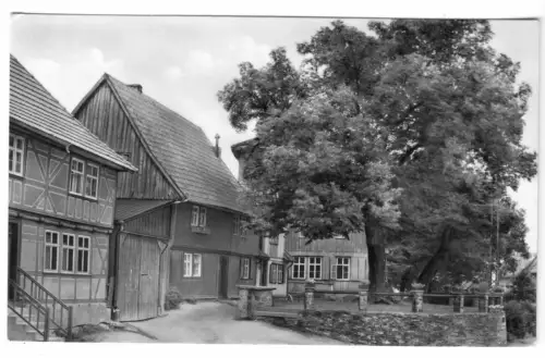 AK, Breitenstein Harz, Platz der Einheit, 1966