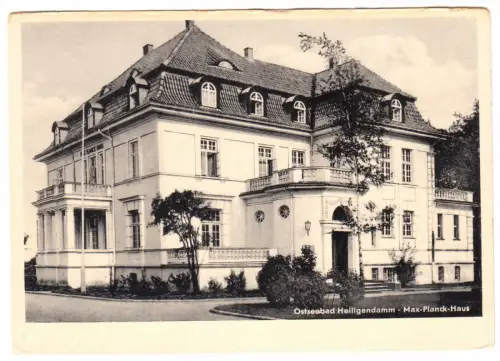 AK, Bad Doberan, OT Heiligendamm, Max-Planck-Haus, um 1953