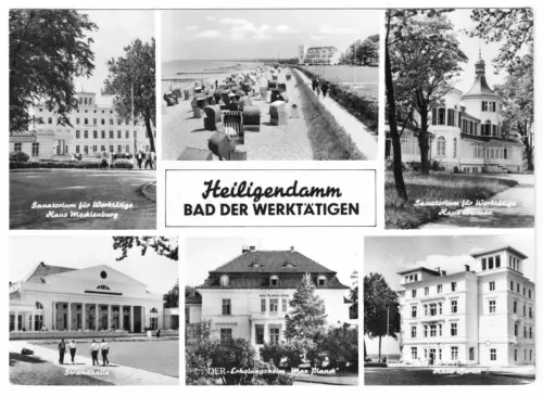 AK, Bad Doberan, OT Heiligendamm, sechs Abb., 1967