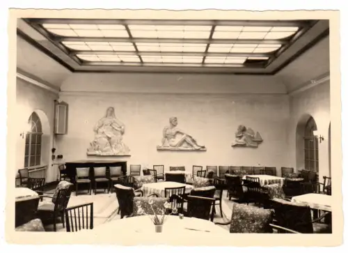 AK, Bad Doberan, OT Heiligendamm, Sanatorium, Klubraum, 1958