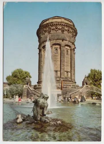 Bedarfs-PK, Mi.-Nr. BRD 304, EF, o (17a) Edingen über Mannheim, 4.8.59, Postst.