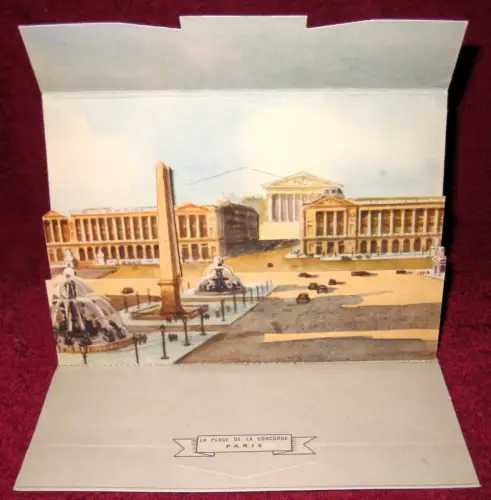 AK, Paris, La Place de le Concorde, um 1955
