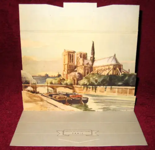 AK, Paris, Abside de Notre-Dame, um 1955