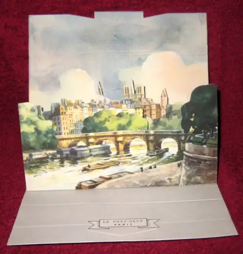 AK, Paris, Le Pont-Neuf, um 1955