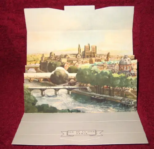 AK, Paris, Ile de la Cité, um 1955