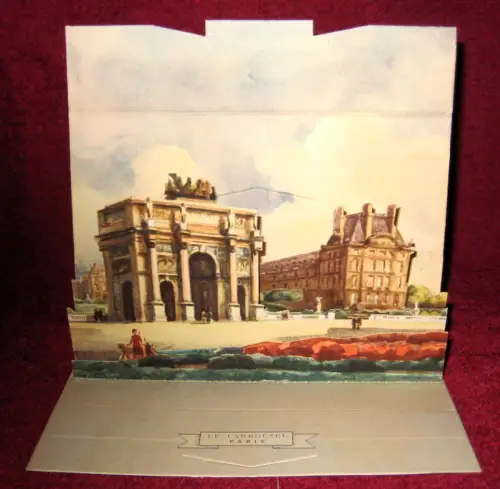 AK, Paris, Le Carrousel, um 1955