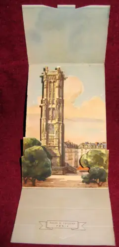 AK, Paris, Tour St. Jacques, um 1955